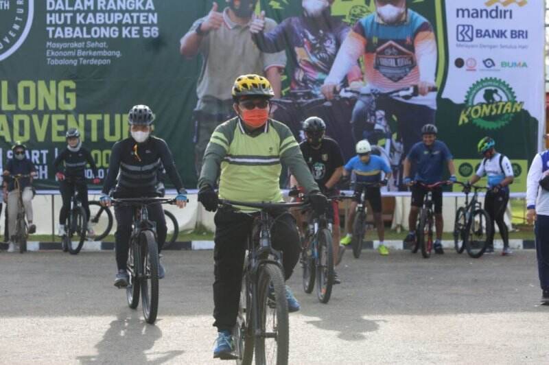 Tabalong Bike Adventure 2021, Ribuan Peserta Ambil Bagian