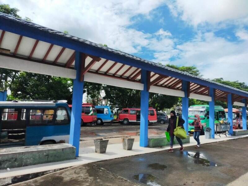 Terminal Mandala Masih Sepi Penumpang saat Libur Nataru