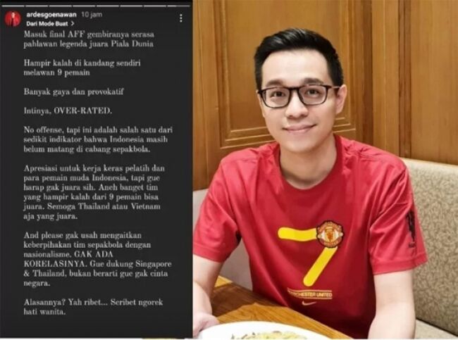 Presenter Ini Berharap Indonesia Tidak Juara