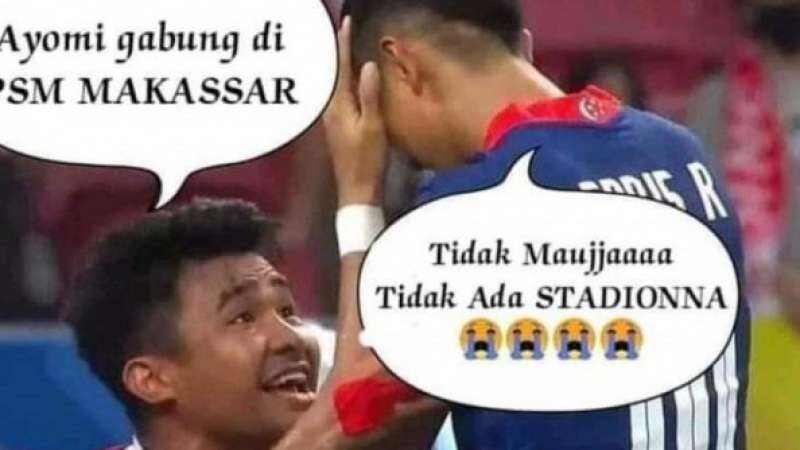 Aksi Asnawi ke Faris Viral Dijadikan Meme, Tulisannya Bikin Ketawa