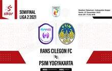 Rans Cilegon FC vs PSIM Yogyakarta: Prediksi dan Link Live Streaming
