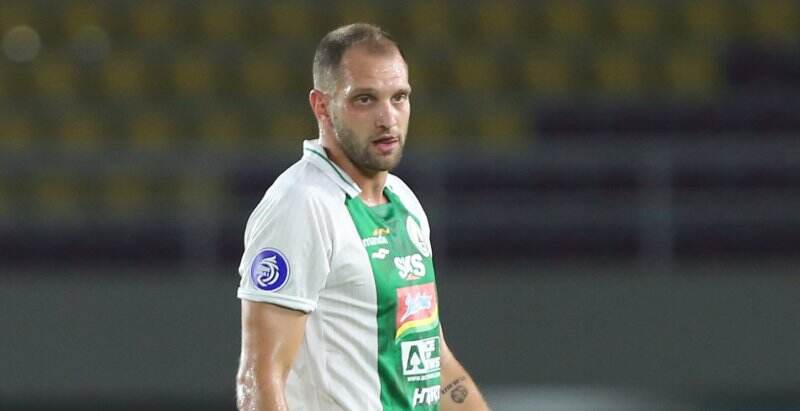 PSS Sleman Umumkan Pencoretan Striker asal Serbia lewat Instagram