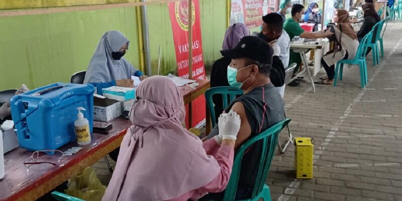 Meski Libur Nataru, Masyarakat Kaltim Antusias Sambut Vaksinasi BIN