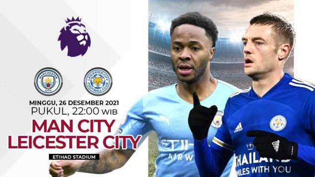Link Live Streaming Pertandingan Liga Inggris: Manchester City vs Leicester City