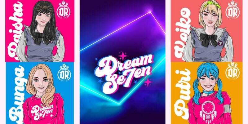 7 Profil NFT Metaverse DREAMSE7EN, Girlband Dangdut Pertama yang Bersaing di Dunia Digital