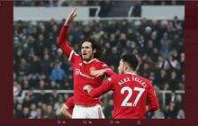 Hasil Newcastle United vs Manchester United: Edinson Cavani Selamatkan Setan Merah dari Kekalahan