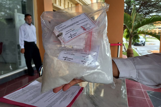 Sekilo Sabu untuk Pesta Tahun Baru Gagal Beredar di Siak