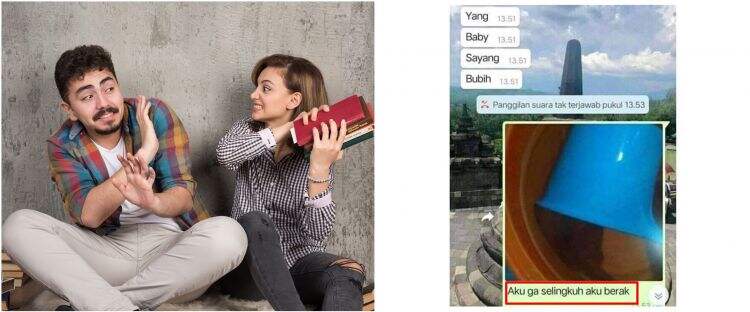 13 Chat lucu pacar terlanjur insecure, endingnya kasihan