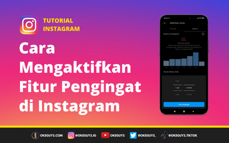 Cara Mengaktifkan Fitur Pengingat di Instagram