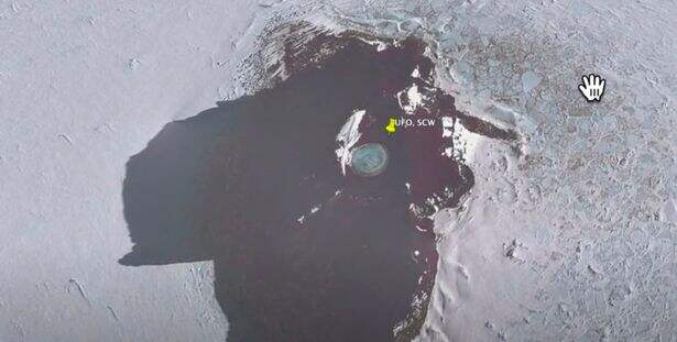 UFO Jatuh Ditemukan Terdampar di Antartika Lewat Google Maps