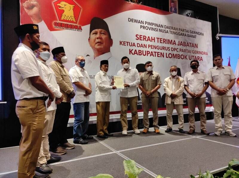Wabup Danny Nakhodai Gerindra Lombok Utara