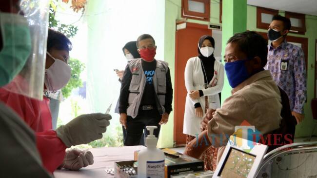Herd Immunity Lebihi Target, Giliran Vaksinasi Lansia Kota Batu Digenjot