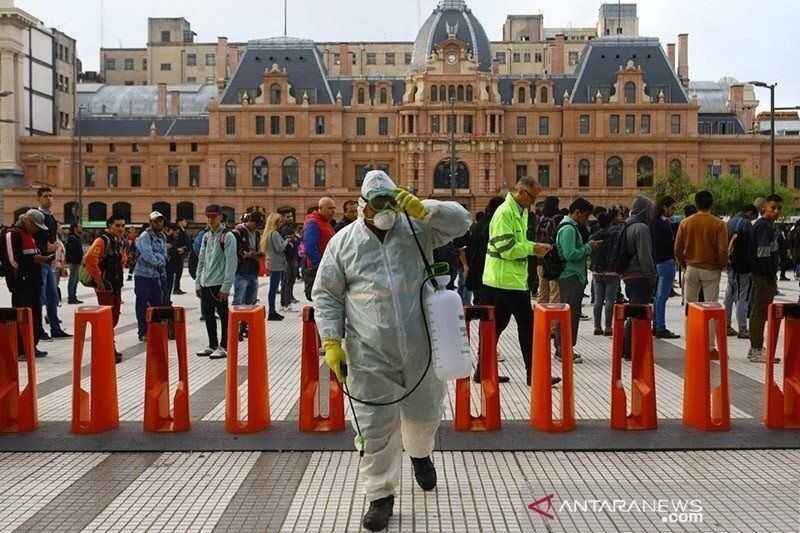 Gawat Semoga Tidak Menular ke Indonesia, Catat Kasus Tertinggi Argentina Hadapi Gelombang Baru Covid-19