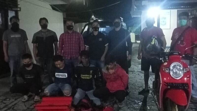 Ringkus Komplotan Pencuri Kabel Tower