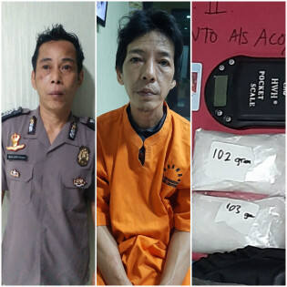Polda Lampung Amankan 1 Kg Sabu dari Polisi Gadungan