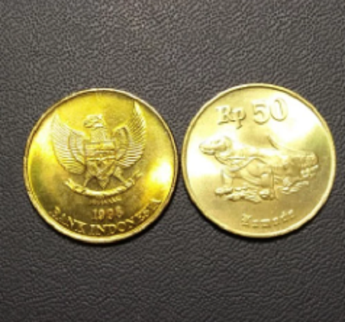 Punya Uang Koin Rp50 Gambar Komodo Bisa Jadi Jutawan! Cek di Celengan dan Segera Dijual