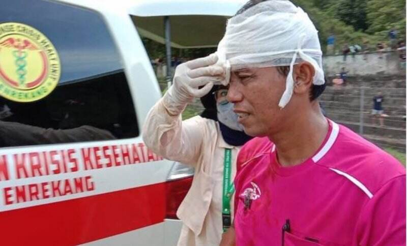 Enam Pemain Pengeroyok Wasit, Terancam Dilarang Bermain Seumur Hidup
