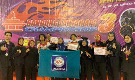 Mahasiswa Universitas BSI Boyong 11 Medali Pada Ajang Bandung Lautan Api Championship 3