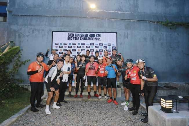 GKD Cyclingteam Tuntaskan Keliling Lombok