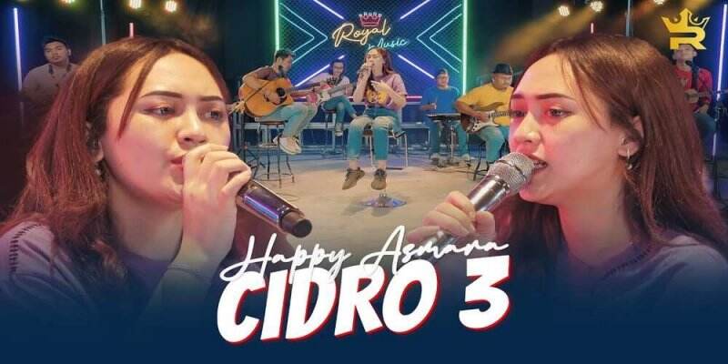 Download Lagu MP3 HAPPY ASMARA - CIDRO 3, Lengkap Lirik dan Video Klip