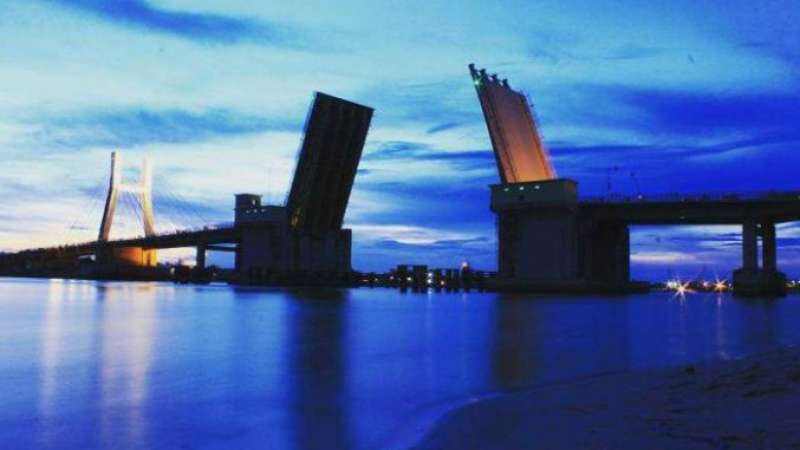 Jembatan Emas Dibuka Pagi dan Sore Cuma Satu Setengah Jam