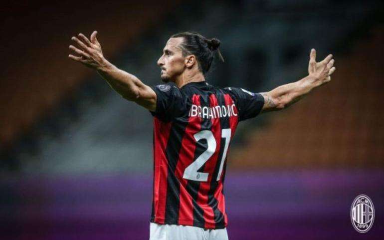 Liga Italia AC Milan Vs AS Roma: On Fire, Ibra Ulangi Teror