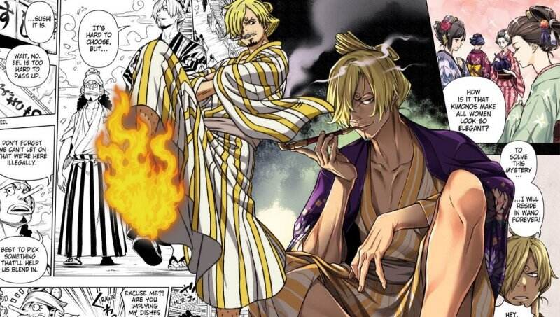 Link Baca One Piece Chapter 1036.5: Sanji Menggila