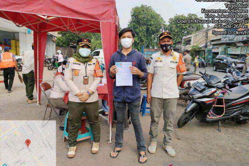 Tak Pakai Masker Puluhan Warga Kena Sanksi