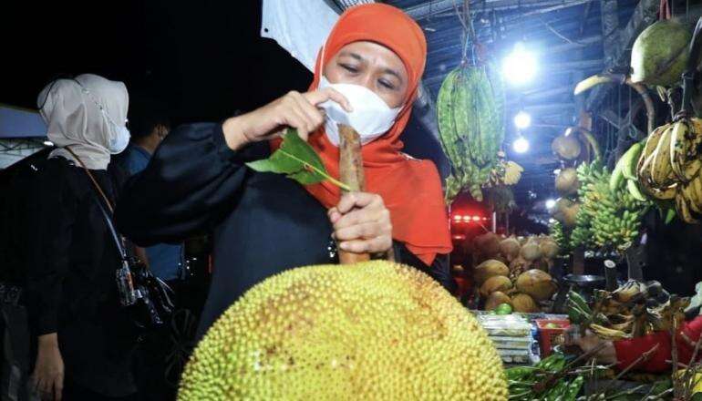 Khofifah: Nangka Lumajang Pancen Oye