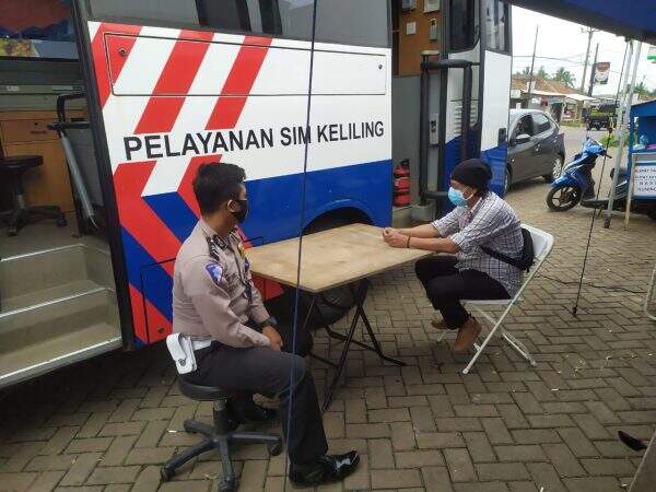 Hari Ini Layanan SIM Keliling di Rangkasbitung dan Cilegon
