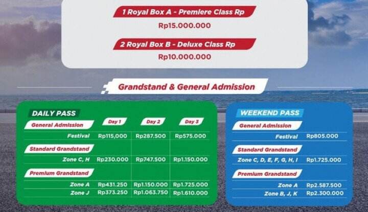 Cusss! Dyandra Jual Tiket MotoGP Mandalika Tahun 2022