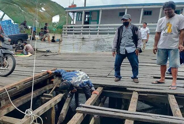 Realisasi dan Anggaran Rehab Dermaga di Seruyan Dinilai Tak Sesuai