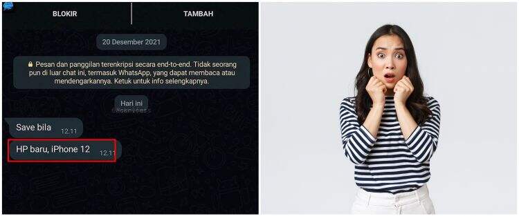 11 Chat lucu ngasih tahu nomor WA ini endingnya malah bikin kesal