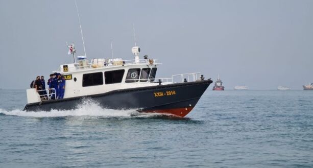 Cegah Kejahatan di Laut, Ditpolairud Polda Banten Patroli Perairan Merak