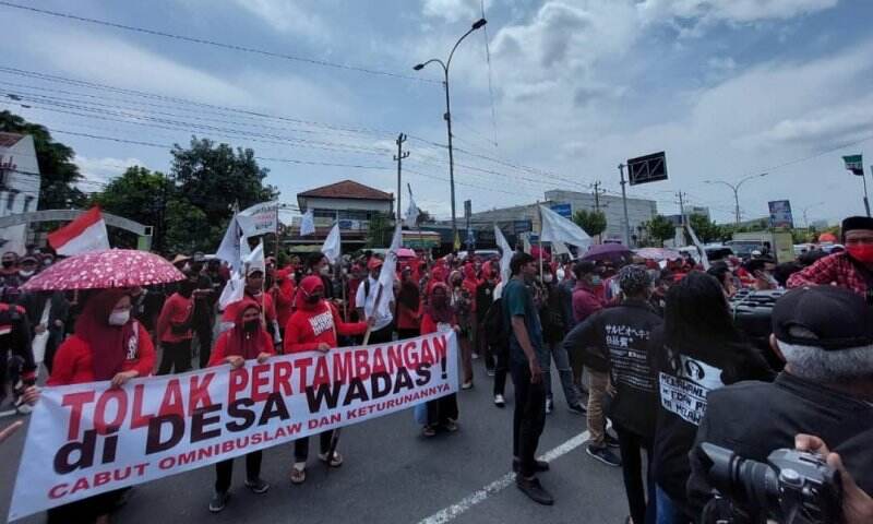 Warga Wadas Konsisten Tolak Rencana Penambagan Batuan Andesit