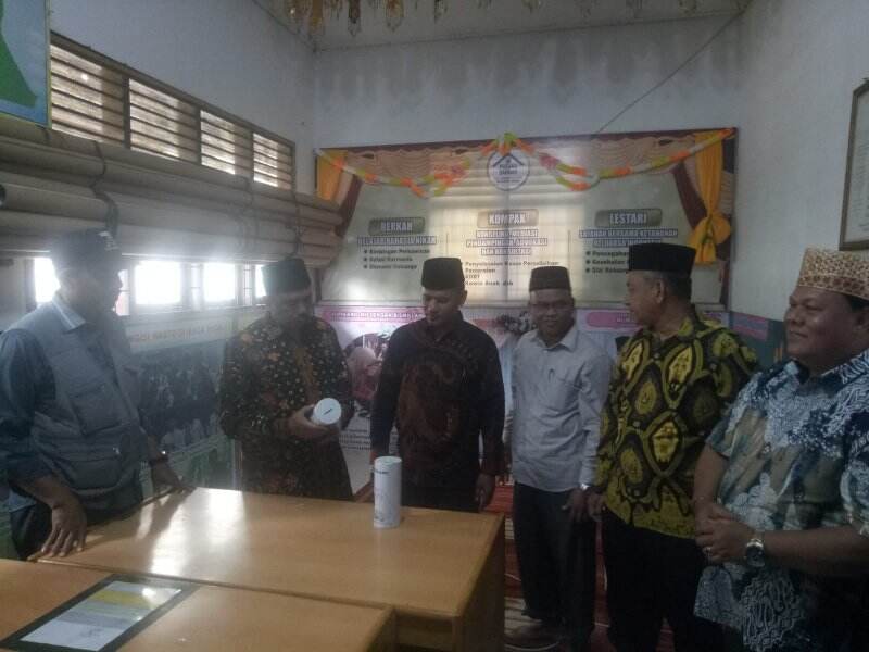 Kakanwil Kemenag Aceh Kunjungi KUA Lhoksukon, Kepala KUA Minta Dibangun Gedung Berlantai Dua