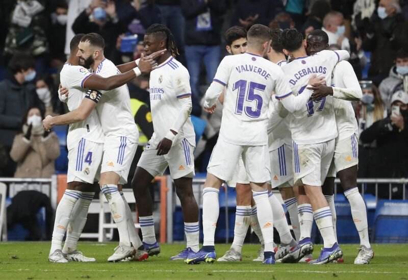 Hasil Real Madrid vs Valencia di Pekan Ke-20 Liga Spanyol 2021-2022: Los Blancos Menang Telak 4-1