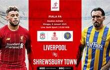 Prediksi Liverpool vs Shrewsbury Town: 10 Pemain Absen, The Reds Minta Bantuan Tim U-23