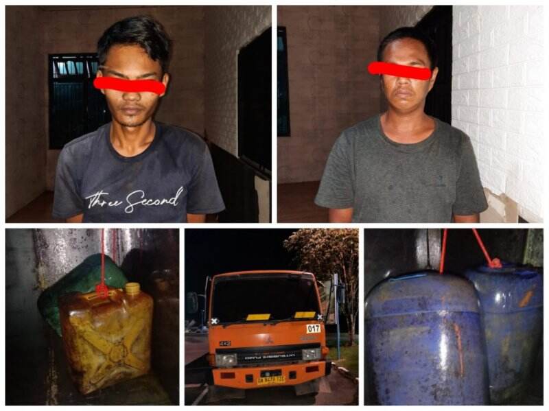 Satreskrim Polres Tanbu Ringkus Penjual-Pembeli Minyak PT KAM