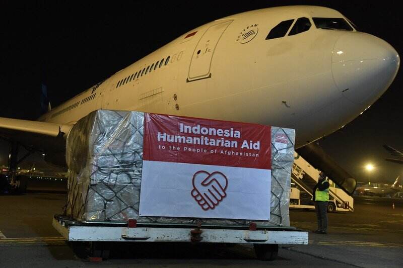 Indonesia Kirim 2 Pesawat Bantuan Kemanusiaan ke Afghanistan