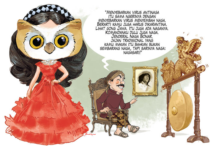 Burung-burungan Spirit Doll