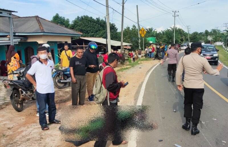 Tabrakan Maut Motor dan Mobil di Bangka Barat, Satu Orang Tewas
