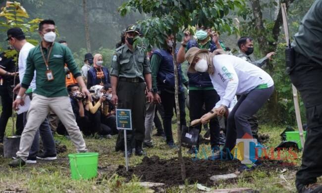 Lestarikan Alam, SMPN 1 Kota Batu Canangkan Program Satu Siswa Tanaman