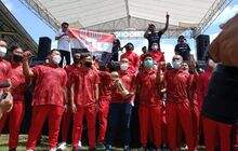 Persis Solo Rayakan Juara Liga 2 2021 di Stadion Sriwedari