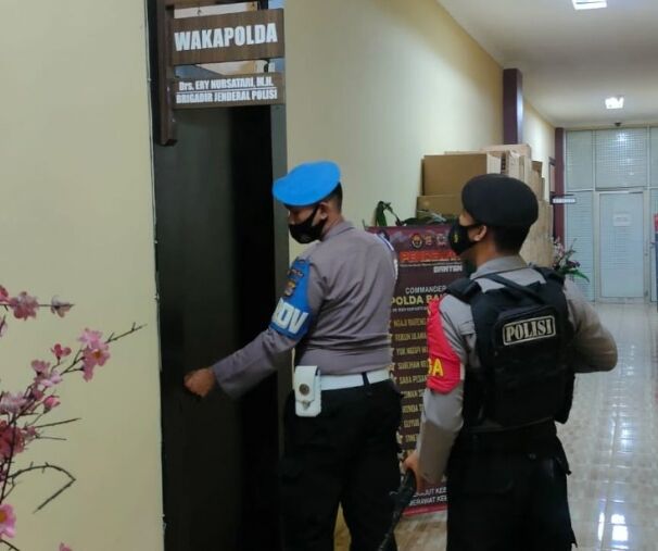 Bidpropam Awasi Sistem Pengamanan Polda Banten