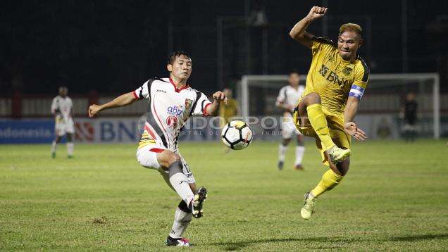 Liga 1: Lawan Arema FC, Bek Bhayangkara Bawa Misi Lengserkan Persib Bandung