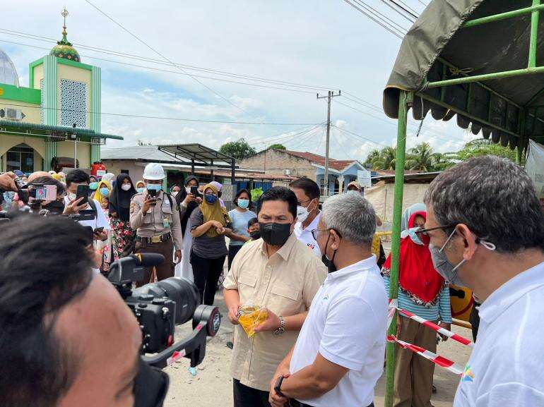 Berupaya Turunkan Harga Minyak Goreng, PTPN Gencarkan Operasi Pasar