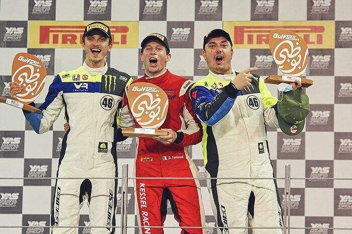 Valentino Rossi Absen, VR46 Kembali Finis Podium di Gulf 12 Jam
