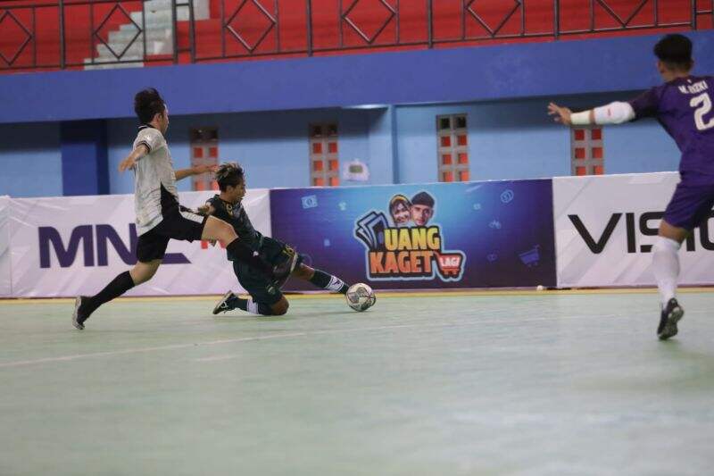 Sebelum Dikalahkan Kancil BBK, Vamos FC Ditahan DB Asia 5-5 di Liga Futsal Profesional 2021
