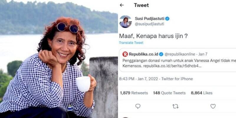 Heboh Penggalangan Dana Rumah Gala Sky, Susi Pudjiastuti Ikut Beri Komentar